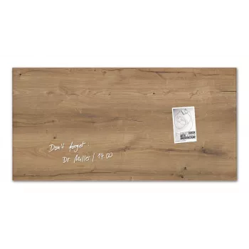 Tableau magnétique en verre SIGEL GL258 910 x 460 mm blanc