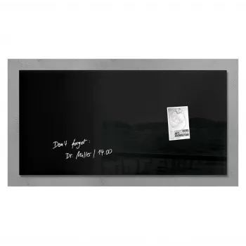 Tableau magnétique en verre SIGEL artverum 910 x 460 mm Super White sans cadre