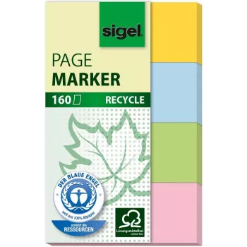 Bandes de reliure à pince SIGEL HN604 transparent 160 pièces
