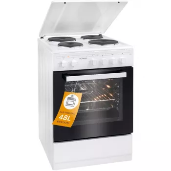 Cuisinière électrique pose libre Bomann EH 561 blanche