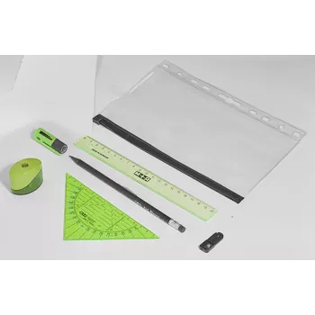 Kit d'écriture scolaire Möbius Ruppert vert néon