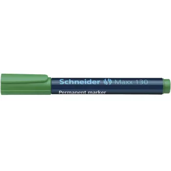 Schneider Pen Maxx 130 Marqueur permanent - vert - pointe ronde - encre noire - largeur de trait 1-3 mm