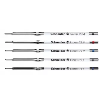 Recharge de stylo bille Schneider Schreibgeräte 75 M noire