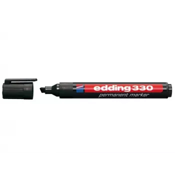 EDDING OFC-ED330BK Marqueur permanent noir 1-5 mm pointe biseau 1 pièce