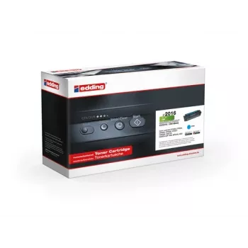 edding EDD-2016 Cartouche de toner cyan compatible pour HP 304A CC531A