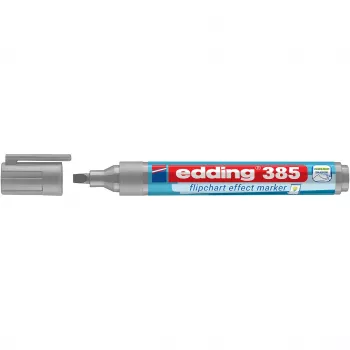 EDDING 385 Marqueur pour paperboard argent 1,0 - 5,0 mm 1 pièce