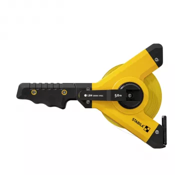 STABILA LBM 1000 Décamètre en acier dérouleur ouvert 50 m