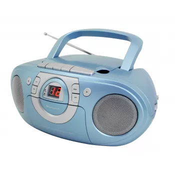 Soundmaster SCD5100BL boombox CD, bleu