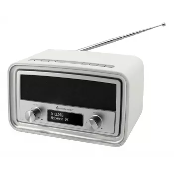 SOUNDMASTER UR190WE radio-réveil blanc