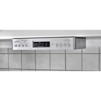 Soundmaster UR2045SI radio de cuisine DAB+, FM, Bluetooth, mains libres, argent