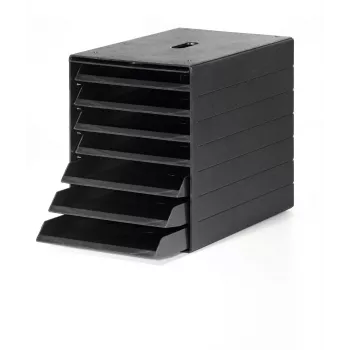 Boîte à tiroirs DURABLE IDEALBOX PLUS anthracite, 7 tiroirs, DIN A4, 1712001058