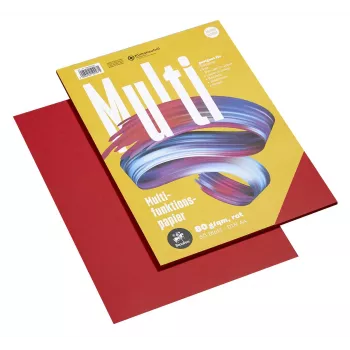 Staufen Papier multifonction 7X 734050997 A4 80 g rouge 50 feuilles