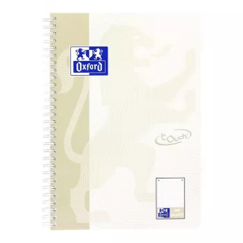 Oxford TOUCH Carnet B5 pointillé beige 80 feuilles 90 g/m²