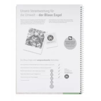 Bloc de collège Oxford A4+ 80 feuilles 90 g/m² quadrillé bleu 4 trous