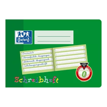 Carnet Oxford 100050100 A5 90 g/m2 vert