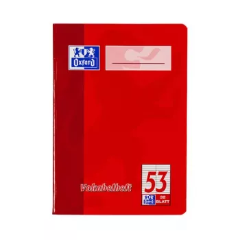 Oxford 100050336 Cahier A4 90 g/m2 rouge