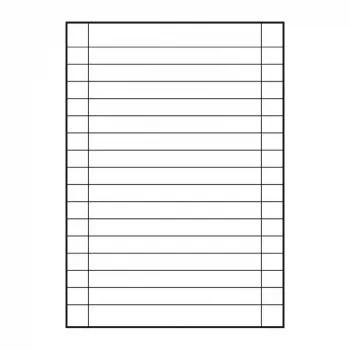 Oxford 100050331 Cahier A4 90 g/m2 bleu