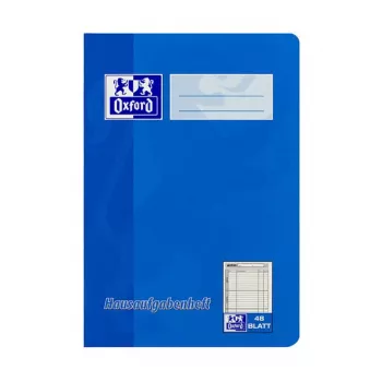 Oxford 100057950 Cahier A5 90 g/m2 Bleu