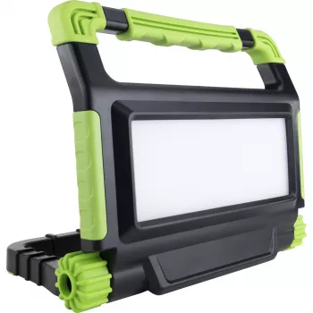 Lampe de travail LED sur batterie REV Spot verte 50 W avec trépied