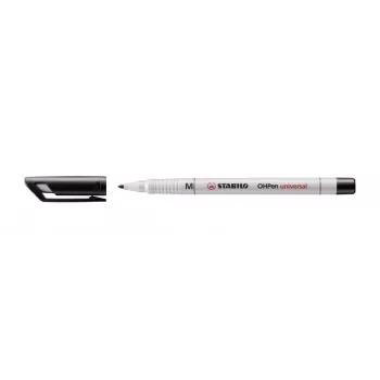 Stylo pour rétroprojecteur STABILO OHPen Universal M 853 non permanent, noir, 1,0 mm pointe ogive moyenne