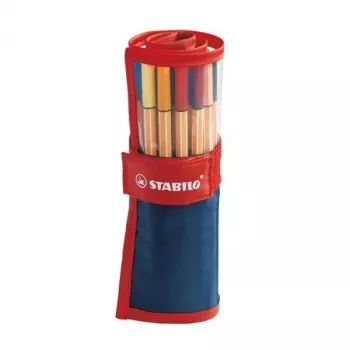 Fineliner STABILO Point 88 0,4 mm - 20 couleurs assorties