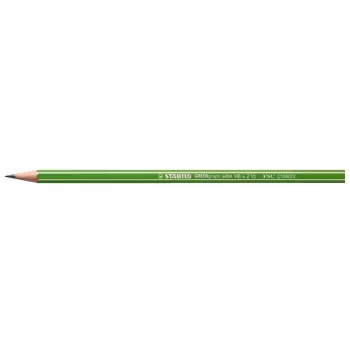 Porte-mine STABILO GREENgraph HB - Vert/blanc - Hexagonal - Certifié FSC - 2,2 mm