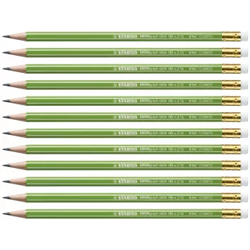 Porte-mine STABILO GREENgraph HB 8 mm - Lot de 12