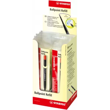 Stylo bille STABILO COM4ball - Rouge - 1 pièce