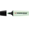Surligneur STABILO BOSS ORIGINAL - Vert menthe - Pointe biseautée - 2 mm / 5 mm - Encre à base d'eau - 1 pièce