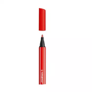 Stylo fineliner STABILO pointMAX - Rouge - 0,8 mm - Medium - Encre à base d'eau - Pointe fibre nylon