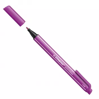Feutre STABILO pointMax - Violet - Medium 0,8 mm - Ronde - Encre à base d'eau - Pointe fibre nylon