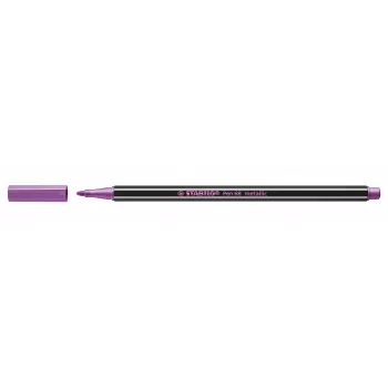 STABILO Pen 68 Metallic feutre - rose métallisé - 1 pièce