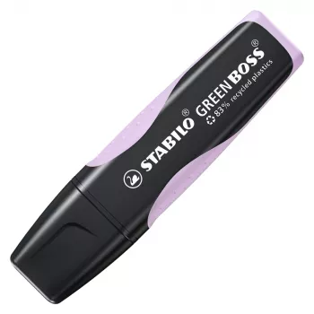 STABILO GREEN BOSS Pastel surligneur - lilas - pointe biseautée - largeur de trait 2-5 mm - corps en plastique