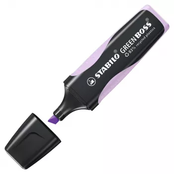 STABILO GREEN BOSS Pastel surligneur - lilas - pointe biseautée - largeur de trait 2-5 mm - corps en plastique