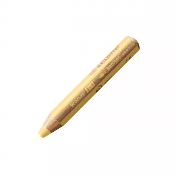 STABILO woody 3 in 1 crayon multifonction jaune pastel