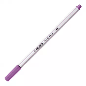 STABILO Pen 68 Brush ARTY Edition étui carton de 24 pièces - feutres à pointe pinceau flexible pour le lettering, le bullet journaling et l'illustration