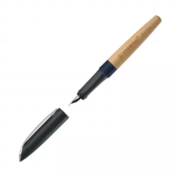 STABILO Climate Neutral stylo-plume Grow - Blueberry Blue / Beech