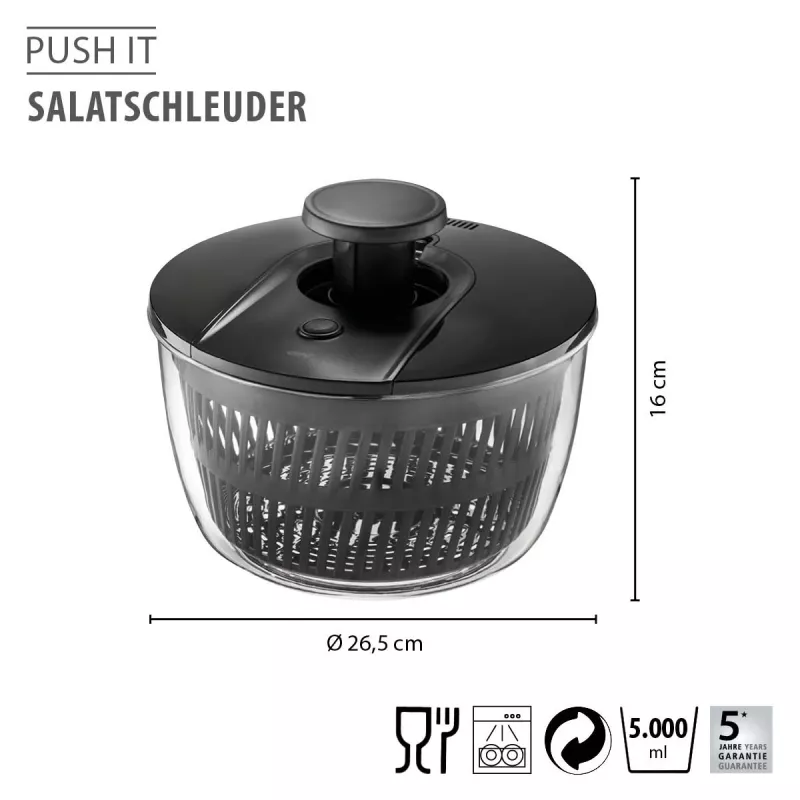 Essoreuse à salade GEFU PUSH IT
