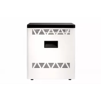 Boîte de rangement pour appareils PARAT PARAPROJECT Cube C12, verrouillable, pour 12 tablettes/ordinateurs portables, acier et plastique ABS, grise, écran jusqu'à 12 inch (30,5 cm)