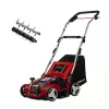 Einhell GE-SA 36/35 Li-Solo Power X-Change Scarificateur et aérateur sans fil, 36V, largeur de travail 350mm, sans batterie ni chargeur, avec fermetures à serrage rapide et réglage de la hauteur de coupe (3420685)