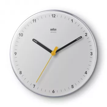 Braun BC 26 W-DCF Horloge radio-pilotée blanche (67685)