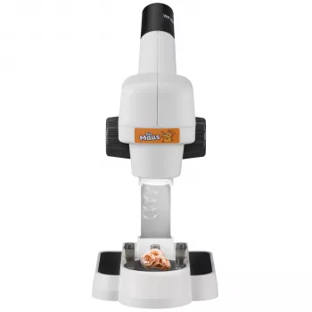 Microscope à lumière incidente DieMaus 40x-640x LED monoculaire