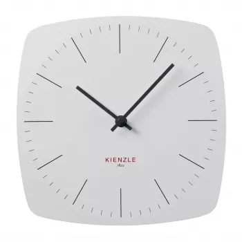 KIENZLE DCF Horloge murale radio-pilotée Modern 24,8 cm blanche