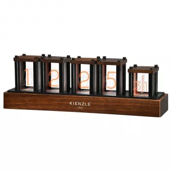 KIENZLE Horloge de bureau LED Nixie RGB