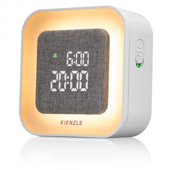 KIENZLE Réveil lumineux carré noir