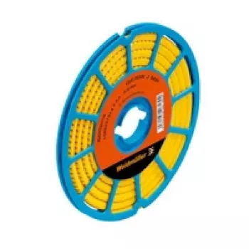 Weidmüller CLI C 1-3 GE/SW G CD repère de conducteur, jaune, 500 pièces