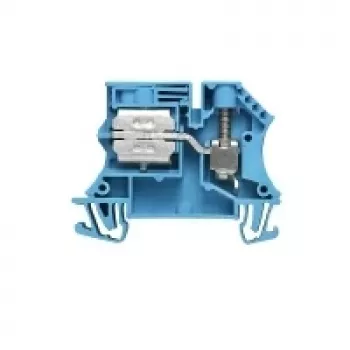 Weidmüller borne de passage, raccordement à vis, 2,5 mm², 500 V, 24 A, beige foncé, rail DIN