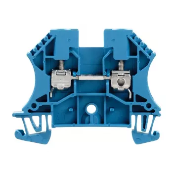 Weidmüller WDU 4 BL borne de passage, 4 mm², raccordement à vis, bleu, 100 pièces