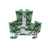 Weidmüller borne de passage, raccordement à vis, 2,5 mm², 24 A, 800 V, vert, 100 pièces