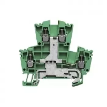 Weidmüller borne de passage, raccordement à vis, 2,5 mm², 24 A, 800 V, vert, 100 pièces